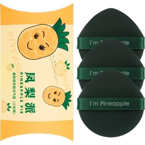 3/5pcs Smooth Cosmetic Puff Facial Powder Puff Soft Makeup Foundation Blender Sponge Cosmetic Air Cushion Pad Beauty Tool