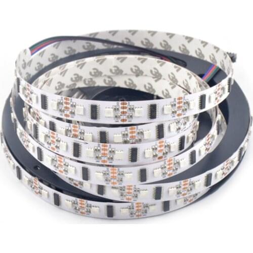 50M LPD8806 5050 SDM RGB digital Addressable Dream full Color pixel led strip Light 52Leds/M IP30 Non-Waterproof White PCB DC5V