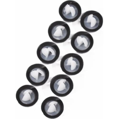 50Pcs Car Interior Trim Door Panel Card Pillar Clips Auto Bumper Fastener Retainer Push Clips For Peugeot 207 807 6991Y8