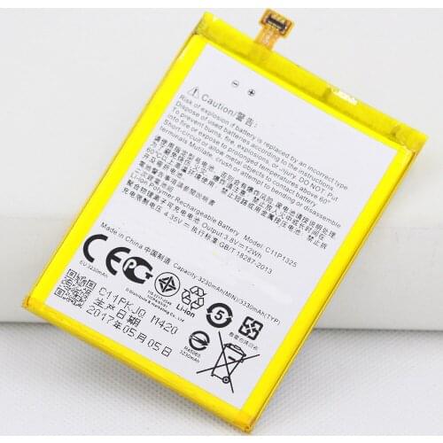 ISUNOO C11P1325 Battery For ASUS ZenFone 6 A600CG T00G A601CG 3230mAh Mobile Phone Battery with Tools
