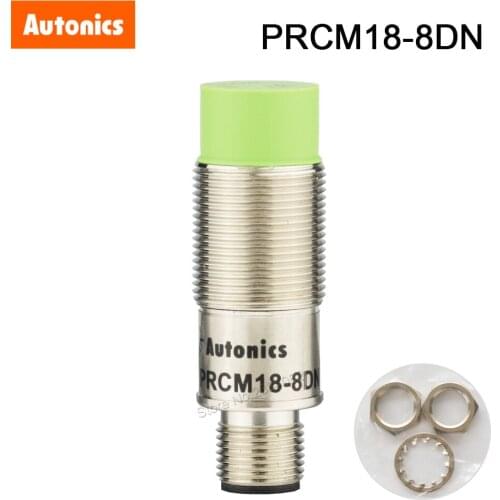 Autonics M18 12-24VDC 8mm Proximity switch PRCM18-8DN IP67 DC Approach Sensor NPN NO for Iron