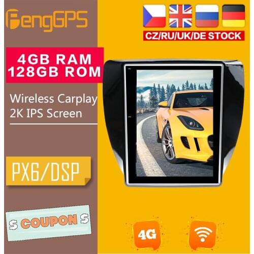 Car Stereo For Volkswagen V W Jetta 2011-2019 Android Radio Carplay Multimedia Headunit GPS Navigation 4+128G IPS Touchscreen