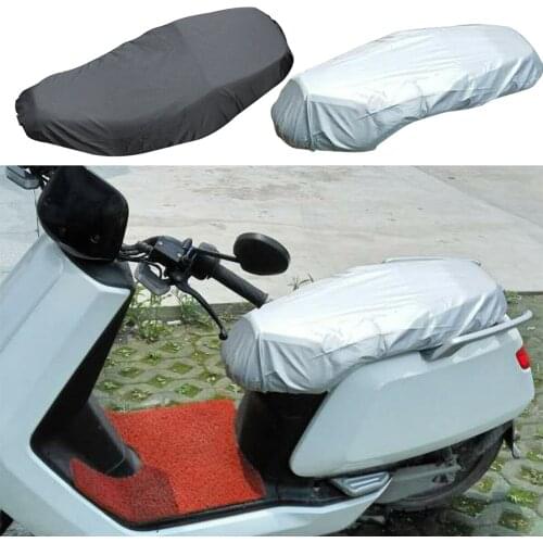 Seat Cover Solid Universal Dust Protection Outdoor Waterproof Insulation Oxford Cloth Full Coverage Durable Motorcycle Scooter