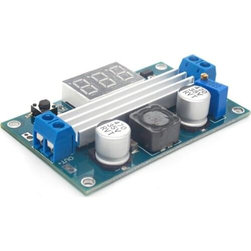 DC DC-DC 3~35V to 3.5~35V LTC1871 Booster step up Step-up module Converter Regulated Power Supply+VoltMeter