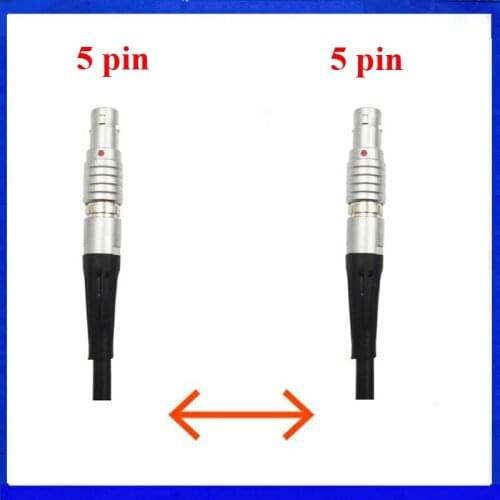 Bidirectional 5 pin to 5 pin Sound Devices Zaxcom Denecke BH-LL Timecode Cable , 0B 5 pin to 5 pin Male Plug for ARRI Camera