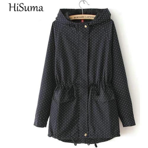 Женские плащи с капюшоном HISUMA China At AliExpress