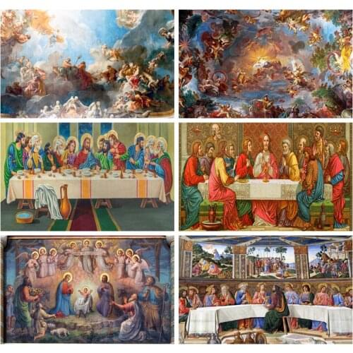 Laeacco Baby Shower Newborn Backdrops Christian Jesus Birth Nativity Scene Photography Backgrounds For Photo Studio Photozone