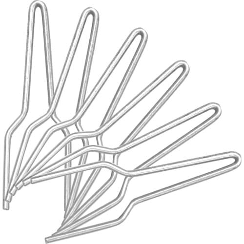 6Pcs Soldering Heating Wire Pyrography Tip Wood Burning Portable Heating Wire Replacement High Impedance Mini Pyrographic Tip