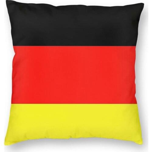 Germany Flag Square Pillow Case Polyester Throw Pillow German Empire Imperial Awesome Cushion Covers