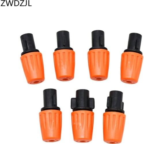 Wholesale Adjustable Single Water Misting Sprinkler Nozzle Micro Irrigation Accesories Set For Balcony Garden 10pcs