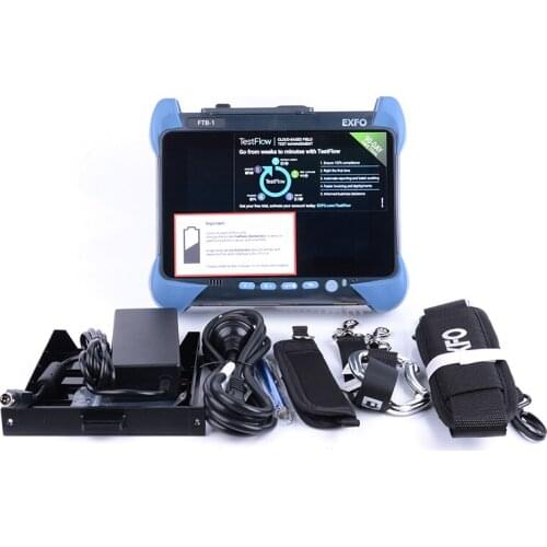 Original Canada EXFO FTB-1v2-FTB-750C-SM1 SM PON OTDR 1310/1550nm 46/45dB With SC Adpater Touch Screen Multi-language