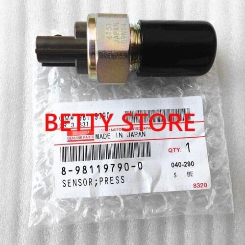 Original and new common rail pressure sensor 499000-6131 8-98119790-0-98119790