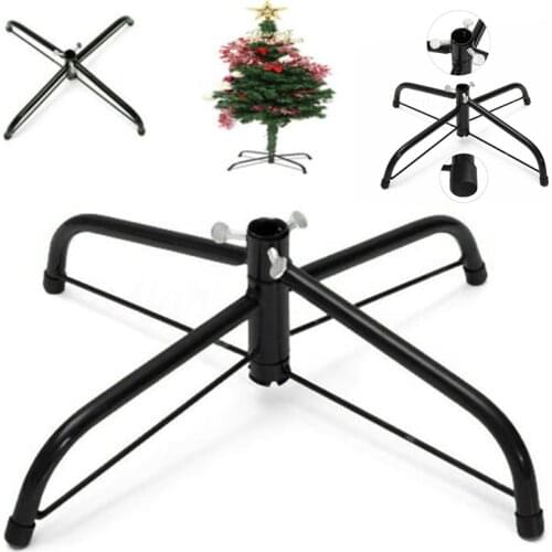 4 Feets Black Metal Holder Base Cast Iron Stand Decor Christmas Decorations For Home Christmas Tree Stand Hot Sale