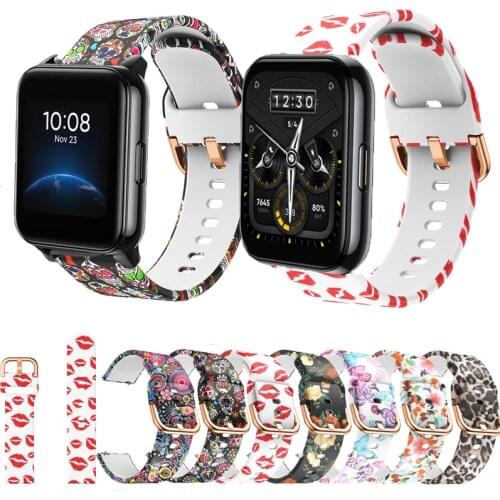 22MM Strap For Realme Watch 2 / 2 Pro SmartWatch Silicone Wriststrap For Realme Watch S /Pro Smart watch Bracelet Accessories
