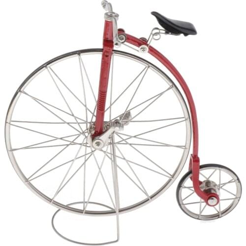 Handmade Bike Model Mini Cycling Toys Home Decoration Birthday Gift