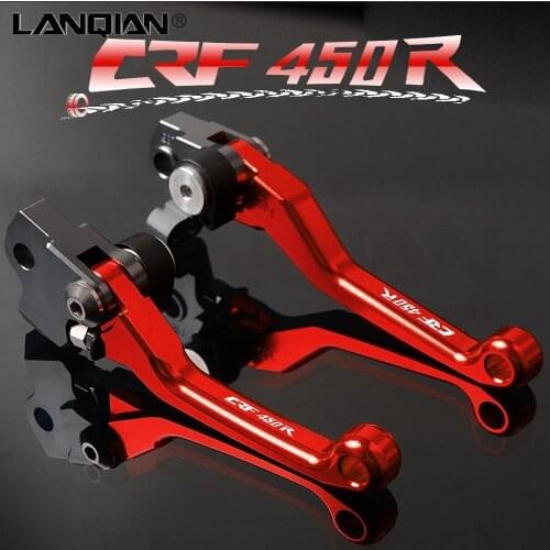For Honda CRF450R Motorcycle Dirt Pit Bike Pivot Brake Clutch Levers CRF 450R CRF 450 R 2002-2018 2012 2013 2014 2015 2016 2017