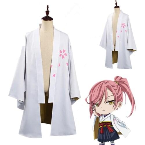 SK8 the Infinity Cherry Blossom Cosplay Costume Cloak Coat Halloween Carnival Suit Wig Synthetic Hair Halloween Carnival clothes