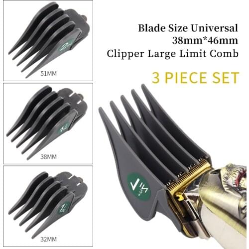 Wahl Universal Hair Clipper Large Size Limit Comb, Trimmer Cutting Comb Cover Size 32/38/51mm Hair Clipper Accessories