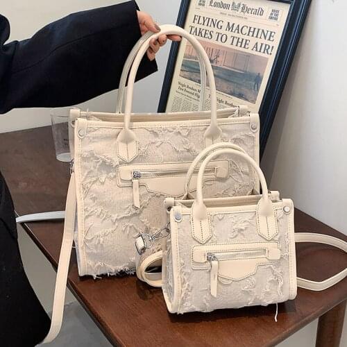 High Quality Women Small Canvas Handbags Shoulder Bags Designer Ladies Crossbody Bags for Women Casual Female Tote Messenger Bag