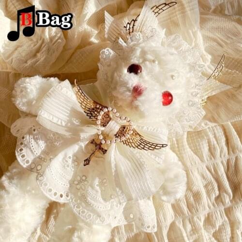 Women Handmade Lolita Shoulder bag doll jk uniform bear bag female Handbag Messenger Bag cute girl Satchel Backpack cosplay