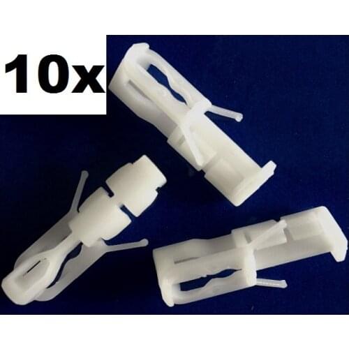 10x Nylon Roof Moulding Clips For Acura For Honda 90666-SS0-003 Legend TL Prelude