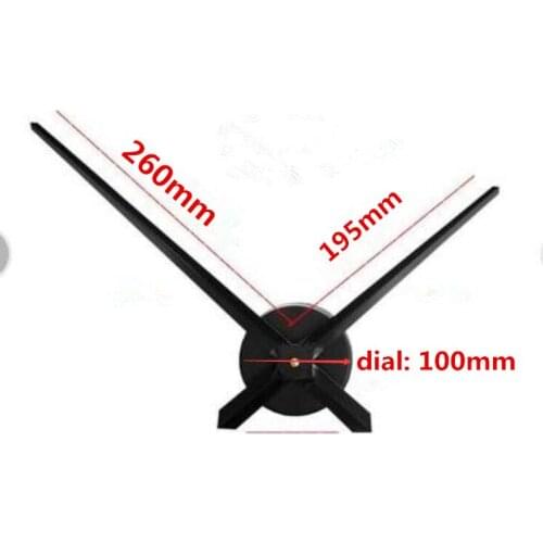 50 pcs Sun Brand Large Movement Quartz +Dial+Accessories Wall Clock DIY Creative Wall Sticker Clockmovement Long Hands