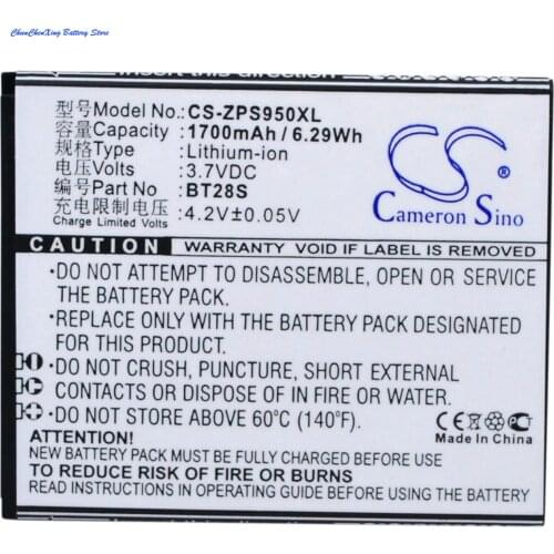 Cameron Sino 1700mAh Battery BT28S for ZOPO 6470, ZP590