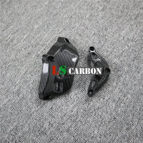 For Yamaha YZF-R6 2017 2018 2019+ Full Carbon Fiber Motorcycle Accessories Engine Cover