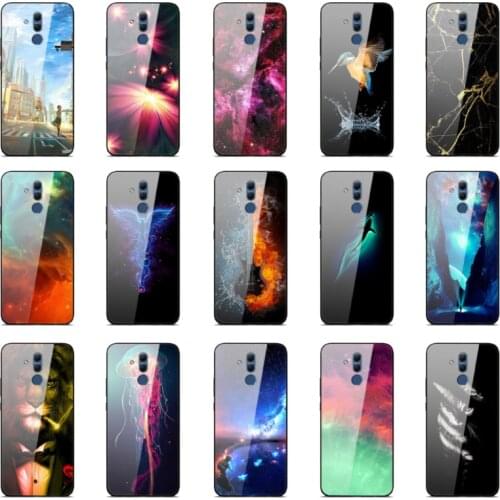 Phone Case For Huawei Mate 20 Lite Case Back Cover for Huawei Mate20 Lite Mate 20 Lite Tempered Glass Case Cover Shell Bumper