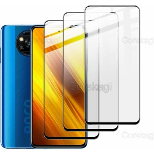 FRVSIMEM Screen Protectors For Xiaomi Poco X3