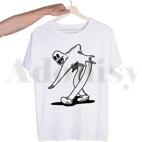 Popular Rapper Ghostemane Rock Music Mens T Shirt Summer Short Sleeve Chewing Harajuku Tshirt Tops Mens T-shirt Streetwear