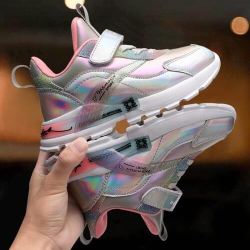 2021 New Kids Sneakers Girls Shoes Fashion Casual Children Sports Shoes for Girl Running Child Shoes Waterproof Chaussure Enfant