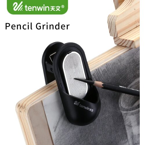 Sketch Charcoal Pencil Grinding Multi-Function Sharpening Drawing Pen Pencils Grinder Drawing Board Clips Double-sided Sandpaper