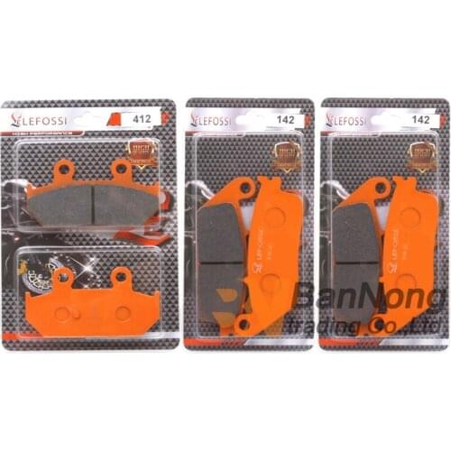 Motorcycle Front Rear Brake Pads For Suzuki BURGMAN AN650 AN 650 2003 2004 2005 2006 2007 2008 2009 2010 2011 2012 2013 - 2017