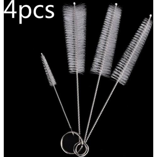 One Or 10pcs Straw Cleaning Brush Stainless Steel Wash Drinking Pipe Straw Brushes Brush Cleaner