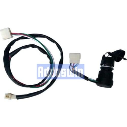 Single-cylinder air-cooled diesel generator Start ignition switch Micro tillage 170 178 186F starter motor key T0309