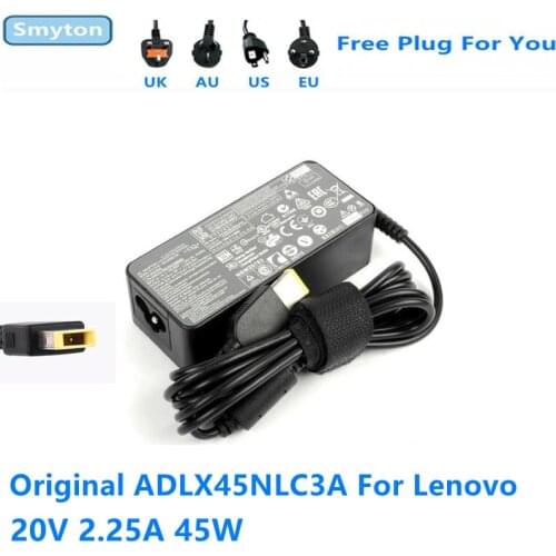 Original ADLX45NLC3A 45W Charger AC Adapter ADLX45DLC3A For Lenovo THINKPAD YOGA 20V 2.25A 45W ADLX45NCC3A Laptop Power Supply