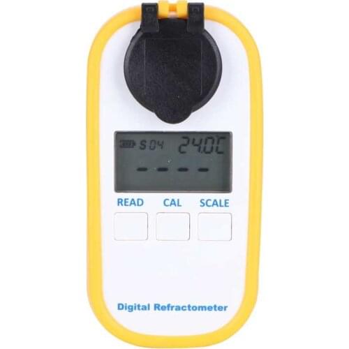 Bees Mating Box Portable Digital Honey Refractometer 0-90% Handheld Pocket Honey Sugar Concentration Meter Beekeeping Tool