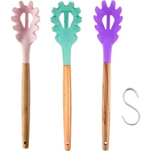 Practical Pasta Noodle Spoon Scoop Colander Noodle Spaghetti Ladle Slot Spoonr Kitchen Gadget