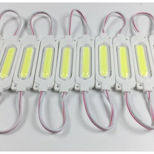 COB LED module aluminum PCB high bright COB LED pixel light module for sign channel letters DC12V 2W LED module