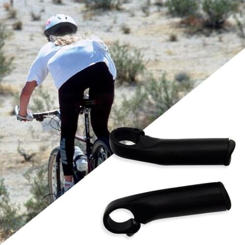 1 Pair Mountain Bicycle Vice Handlebars Non-slip Aluminum Alloy Auxiliary Riding Horn Rest Vice Handle Road Bike Accessories