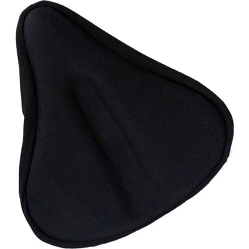 Ultra Soft Silicone Gel Pad Cushion Cover Bicycle Saddle Seat Soft Thickened MTB Mountain Bike Cycling Thickened Extra Comfort