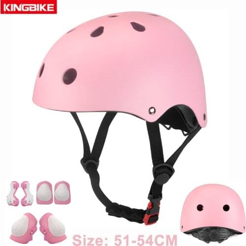 KINGBIKE kids Bicycle Helmet ABS+EPS Ultralight Children Cycling Helmet Safety Child Outdoor Sport Helmet for BMX Downhill Skate