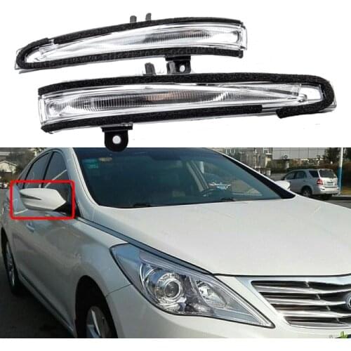 Lofty Richy Side mirror LED Turn Signal indicator Lamp Rearview Mirror Blink Light 87614 3V000 For Hyundai AZERA 2012 -2015