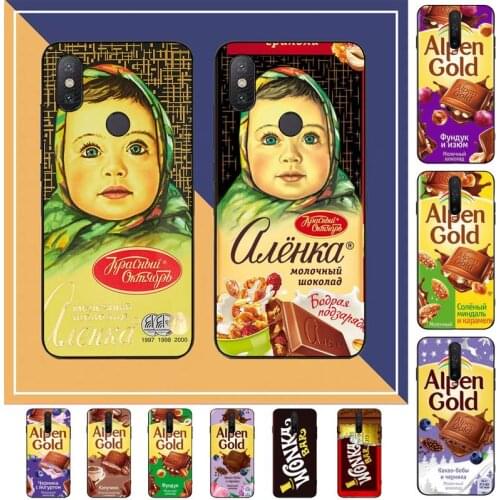 Alenka bar wonka chocolate Phone Case for Redmi Note 8 7 9 4 6 pro max T X 5A 3 10 lite pro