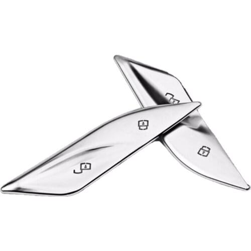 Vehicle Interior Parts for 525li 528li 530li Wearproof Car Door Button Sticker