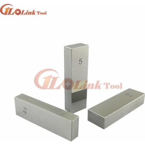 1mm 2mm 3mm 4mm 5mm 6mm 7mm 8mm 9mm 10mm Block Precision Steel Parallel Gauge Block Measurement Lathe Tools
