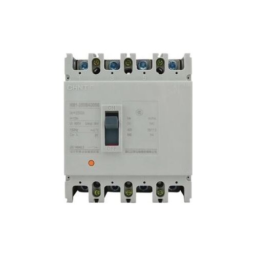 Fast Shipping NM1-200/4300B 200A 380V 4 pole No Leakage protection ELCB RCD earth leakage circuit breaker residual current