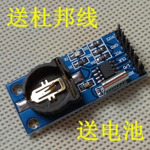 Ds1302 Real-time Clock Module CR1220 Battery Holder Clock Module