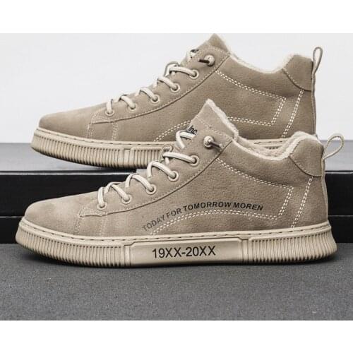 Colorful Mens Sports Shoes Comfortable Leather High Top Men Sneakers Designer Man Casual Shoes Outdoor Tide Street Flats Shoes